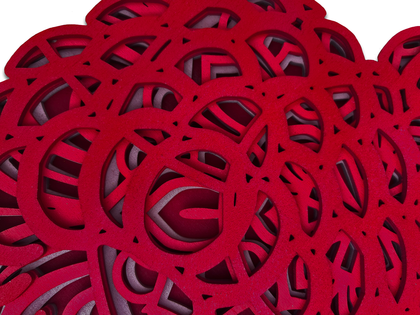 Framboises design mandala