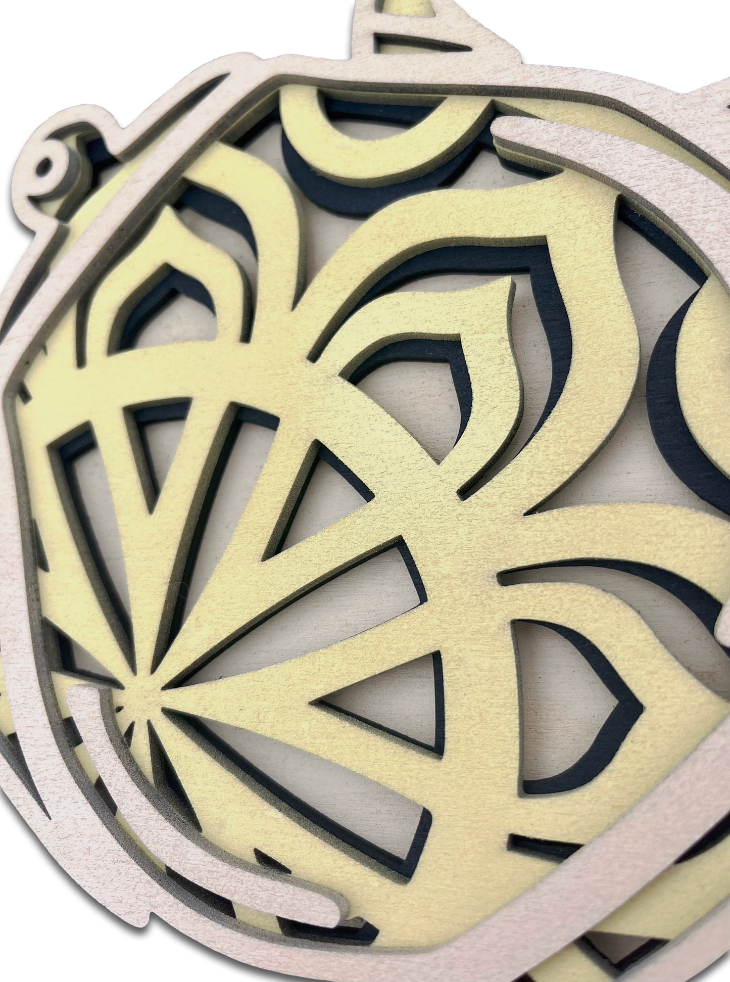 Décoration rafraichissante théière design mandala