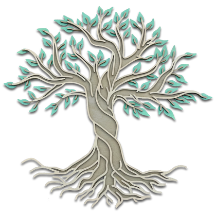 Décoration Yggdrasil Design 3D