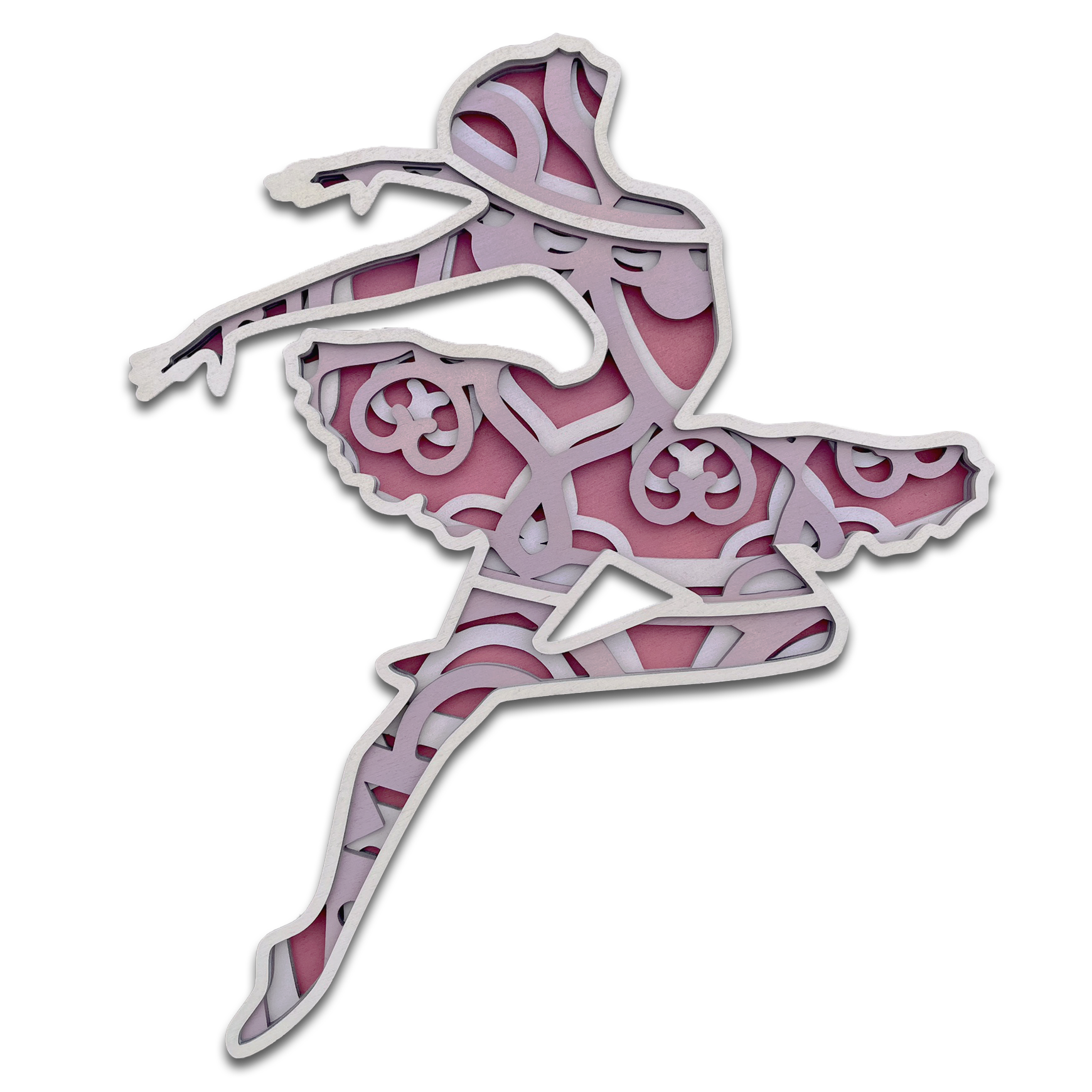 Décoration mandala Ballerine