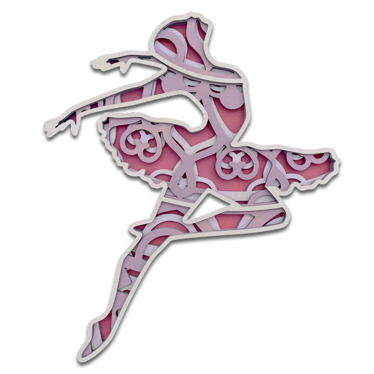 Décoration mandala Ballerine