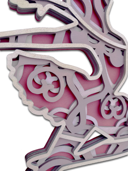 Décoration mandala Ballerine