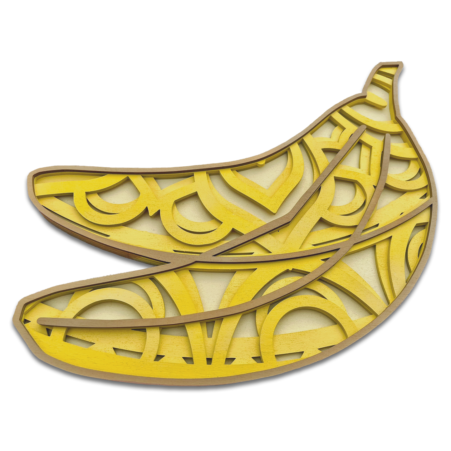 Banane exotique design mandala