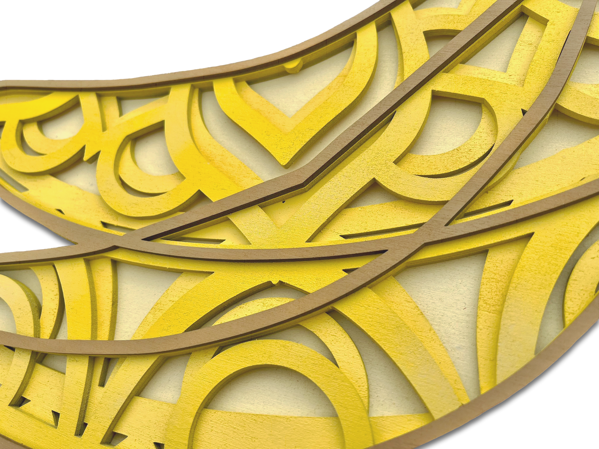 Banane exotique design mandala