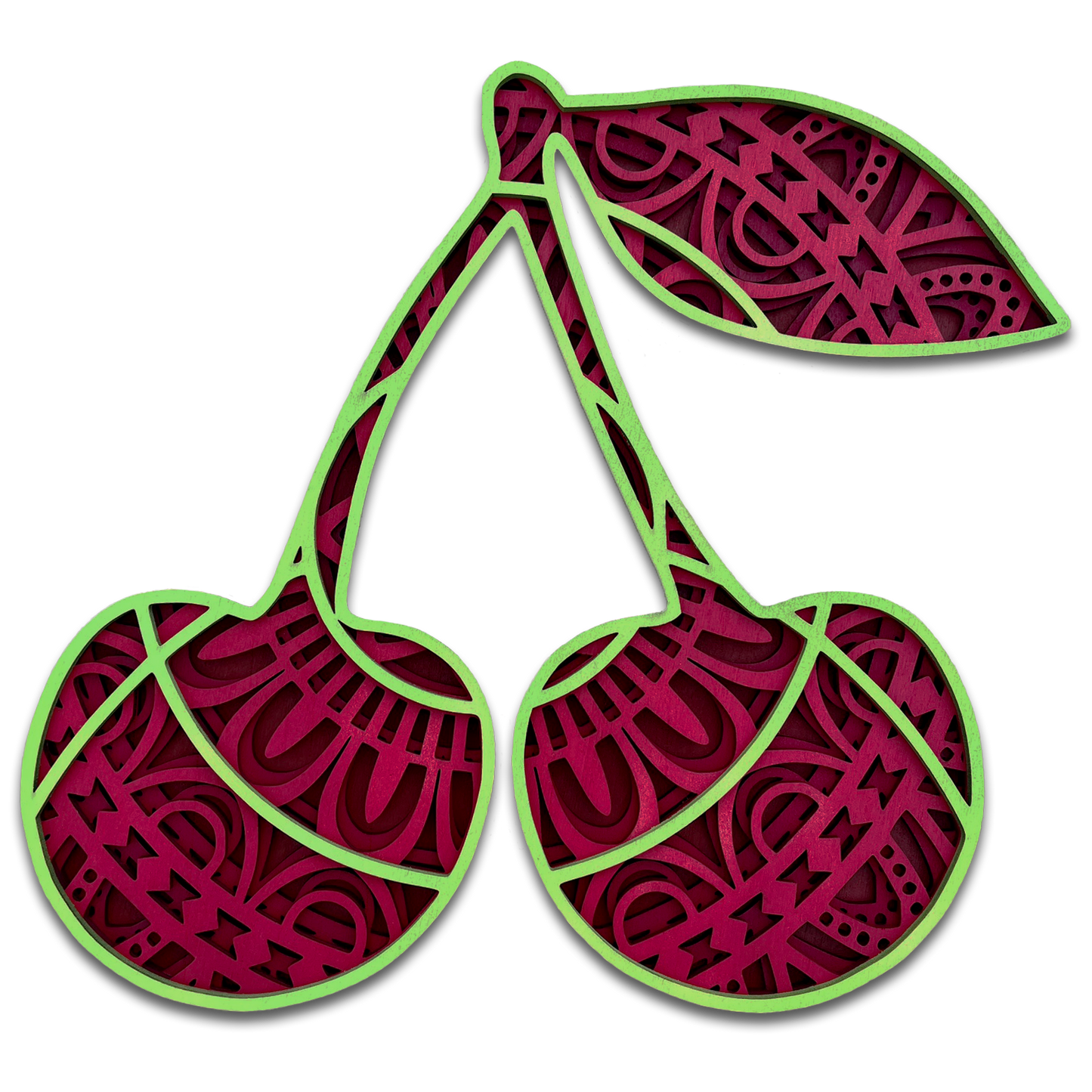 Cerises design mandala