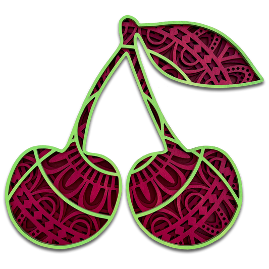 Cerises design mandala