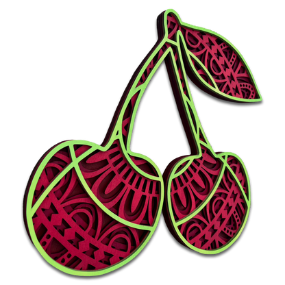 Cerises design mandala