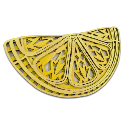 Citron exotique design mandala