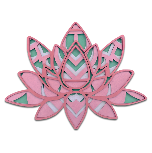 Décoration lotus design mandala