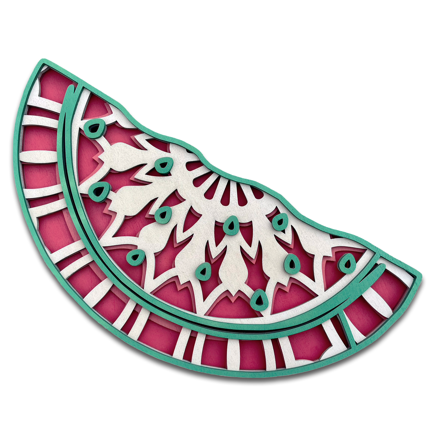 Pastèque exotique design mandala