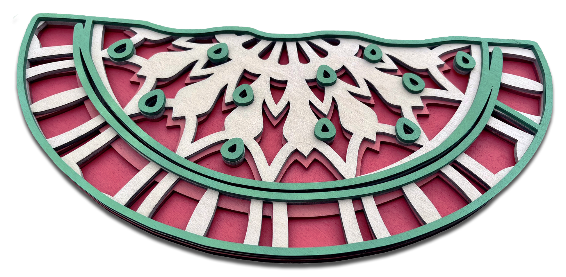 Pastèque exotique design mandala