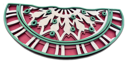 Pastèque exotique design mandala