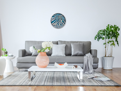 Décoration artisanale tableau paysage phare design 3D fantaisiste