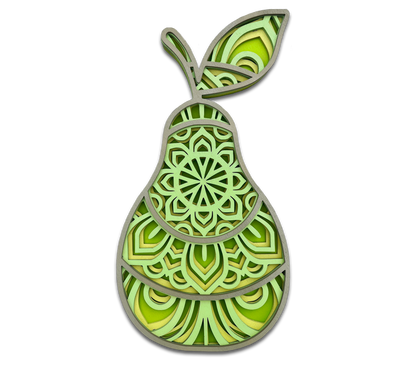 Poire design mandala