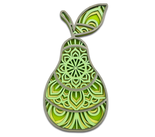 Poire design mandala