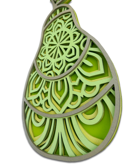 Poire design mandala